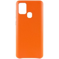 Кожаный чехол AHIMSA PU Leather Case (A) для Samsung Galaxy A21s Оранжевый (9304)