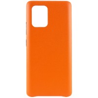 Кожаный чехол AHIMSA PU Leather Case (A) для Samsung Galaxy S10 Lite Оранжевый (9320)