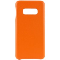 Кожаный чехол AHIMSA PU Leather Case (A) для Samsung Galaxy S10e Оранжевый (9323)