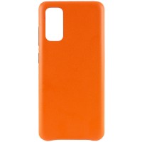 Кожаный чехол AHIMSA PU Leather Case (A) для Samsung Galaxy S20 Оранжевый (9325)