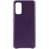 Кожаный чехол AHIMSA PU Leather Case (A) для Samsung Galaxy S20 Фіолетовий (9326)
