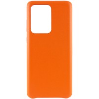 Кожаный чехол AHIMSA PU Leather Case (A) для Samsung Galaxy S20 Ultra Оранжевый (9329)