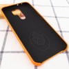 Кожаный чехол AHIMSA PU Leather Case (A) для Xiaomi Redmi 9 Оранжевый (9344)