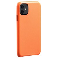 Кожаный чехол AHIMSA PU Leather Case (A) для Apple iPhone 11 (6.1'') Помаранчевий (9360)