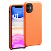 Кожаный чехол AHIMSA PU Leather Case (A) для Apple iPhone 11 (6.1'') Оранжевый (9360)