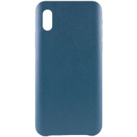 Кожаный чехол AHIMSA PU Leather Case (A) для Apple iPhone X / XS (5.8'') Зелений (9392)