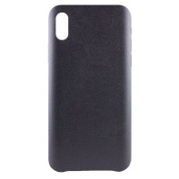 Кожаный чехол AHIMSA PU Leather Case (A) для Apple iPhone X / XS (5.8'') Черный (9394)