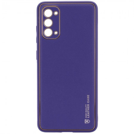 Кожаный чехол Xshield для Samsung Galaxy Note 20 Фіолетовий (9408)
