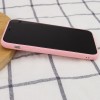 Кожаный чехол Xshield для Apple iPhone 12 (6.1'') Рожевий (19676)