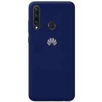 Чехол Silicone Cover Full Protective (AA) для Huawei Y6p Синій (9427)