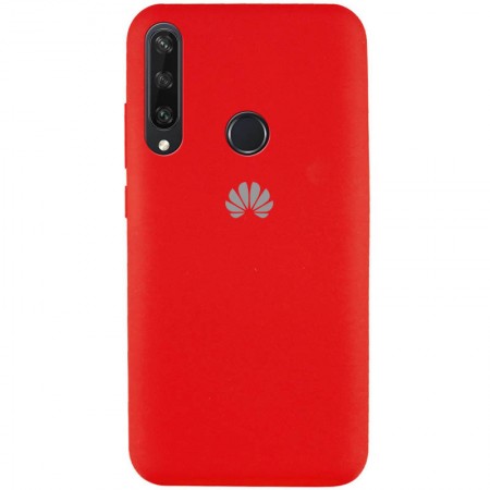 Чехол Silicone Cover Full Protective (AA) для Huawei Y6p Красный (9431)
