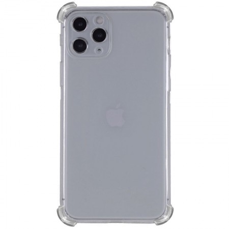 TPU чехол GETMAN Ease logo усиленные углы для Apple iPhone 12 Pro (6.1'') Серый (30894)