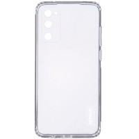 TPU чехол GETMAN Clear 1,0 mm для Samsung Galaxy S20 FE Прозрачный (9436)