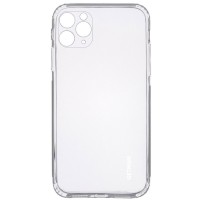 TPU чехол GETMAN Clear 1,0 mm для Apple iPhone 11 Pro Max (6.5'') Білий (15795)
