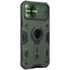 TPU+PC чехол Nillkin CamShield Armor (шторка на камеру) для Apple iPhone 12 Pro Max (6.7'') Зелений (9442)