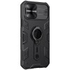 TPU+PC чехол Nillkin CamShield Armor (шторка на камеру) для Apple iPhone 12 Pro Max (6.7'') Черный (9441)
