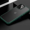 TPU+PC чехол Metal Buttons для Apple iPhone 12 mini (5.4'') Зелёный (9444)