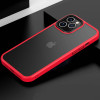 TPU+PC чехол Metal Buttons для Apple iPhone 12 Pro Max (6.7'') Червоний (17767)