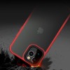 TPU+PC чехол Metal Buttons для Apple iPhone 12 Pro Max (6.7'') Красный (17767)