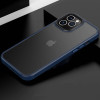 TPU+PC чехол Metal Buttons для Apple iPhone 12 Pro Max (6.7'') Синій (17768)