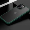 TPU+PC чехол Metal Buttons для Apple iPhone 12 Pro Max (6.7'') Зелёный (17769)