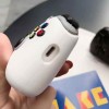 Силиконовый футляр Gamepad для наушников AirPods Белый (9462)