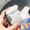 Силиконовый футляр Gamepad для наушников AirPods Белый (9462)