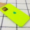 Чехол Silicone Case (AA) для Apple iPhone 12 mini (5.4'') Салатовый (9498)