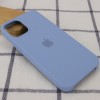 Чехол Silicone Case (AA) для Apple iPhone 12 Pro / 12 (6.1'') Голубой (9572)