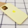 Чехол Silicone Case (AA) для Apple iPhone 12 Pro / 12 (6.1'') Жовтий (9573)