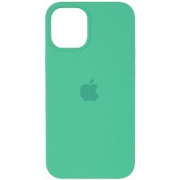 Чехол Silicone Case (AA) для Apple iPhone 12 Pro / 12 (6.1'') Зелений (9555)