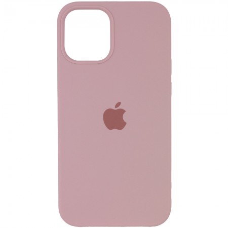 Чехол Silicone Case (AA) для Apple iPhone 12 Pro / 12 (6.1'') Розовый (9547)