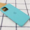 Чехол Silicone Case (AA) для Apple iPhone 12 Pro / 12 (6.1'') Бірюзовий (9569)