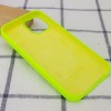 Чехол Silicone Case (AA) для Apple iPhone 12 Pro / 12 (6.1'') Салатовый (9548)