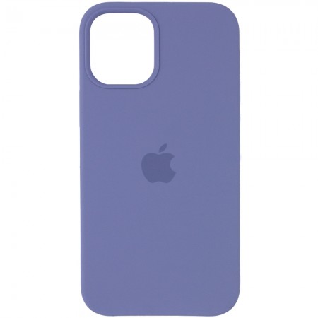Чехол Silicone Case (AA) для Apple iPhone 12 Pro / 12 (6.1'') Серый (9551)