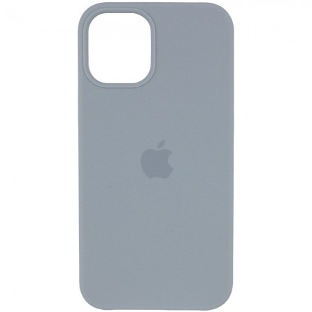 Чехол Silicone Case (AA) для Apple iPhone 12 Pro / 12 (6.1'') Серый (9552)