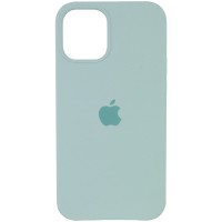 Чехол Silicone Case (AA) для Apple iPhone 12 Pro / 12 (6.1'') Бірюзовий (23686)