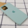 Чехол Silicone Case (AA) для Apple iPhone 12 Pro / 12 (6.1'') Бирюзовый (23686)