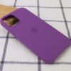 Чехол Silicone Case (AA) для Apple iPhone 12 Pro / 12 (6.1'') Фиолетовый (9540)