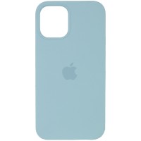 Чехол Silicone Case (AA) для Apple iPhone 12 Pro / 12 (6.1'') Бірюзовий (9535)