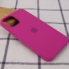 Чехол Silicone Case (AA) для Apple iPhone 12 Pro Max (6.7'') Малиновый (9610)