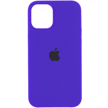 Чехол Silicone Case (AA) для Apple iPhone 12 Pro Max (6.7'') Фиолетовый (9585)