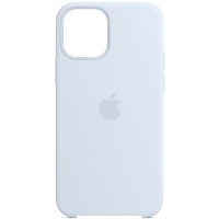Чехол Silicone Case (AA) для Apple iPhone 12 Pro Max (6.7'') Блакитний (24002)