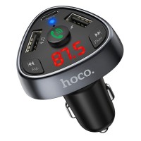 АЗУ FM модулятор HOCO E51 Черный (20556)