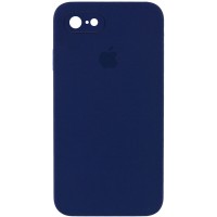 Чехол Silicone Case Square Full Camera Protective (AA) для Apple iPhone 6/6s (4.7'') Синий (9630)