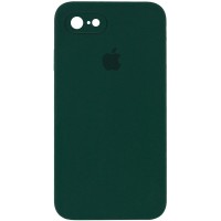 Чехол Silicone Case Square Full Camera Protective (AA) для Apple iPhone 6/6s (4.7'') Зелений (9631)