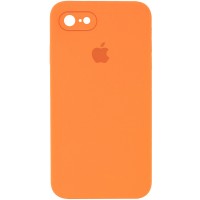 Чехол Silicone Case Square Full Camera Protective (AA) для Apple iPhone 6/6s (4.7'') Оранжевый (9635)