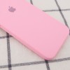 Чехол Silicone Case Square Full Camera Protective (AA) для Apple iPhone 6/6s (4.7'') Рожевий (9645)