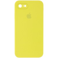 Чехол Silicone Case Square Full Camera Protective (AA) для Apple iPhone 6/6s (4.7'') Желтый (9648)