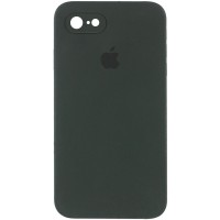 Чехол Silicone Case Square Full Camera Protective (AA) для Apple iPhone 6/6s (4.7'') Зелений (9650)